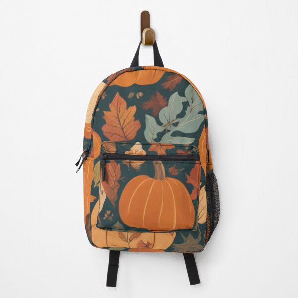 Item preview, Vibrant Boho Fall Pattern – Pumpkins, Leaves designed and sold by DEEPDesignsART.