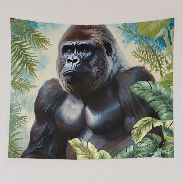 Item preview, Gorilla -Enigmatic Dreamer designed and sold by MoodyMuseArt.