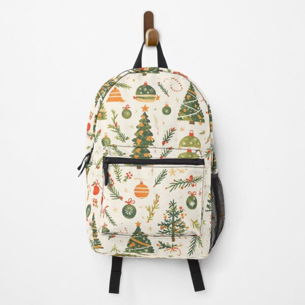 Item preview, Christmas trees and ornaments, Pines and spruces forest - Christmas trees decorations pattern designed and sold by mind-coloring.