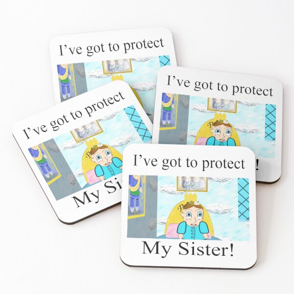 Item preview, I’ve got to protect My Sister! designed and sold by KJH-Art-Studios.