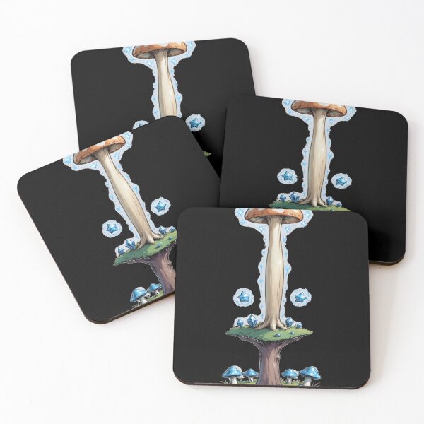 Item preview, Trippy Witchy crystal Magic Mushrooms Alter designed and sold by Arcane  Adorable.