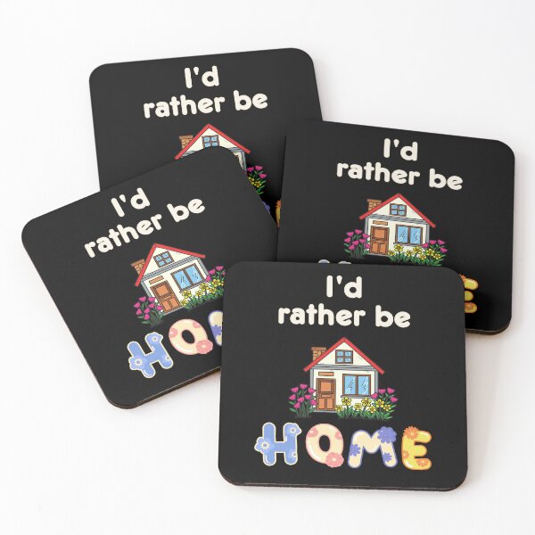 Item preview, I'd rather be home cute doodle girly pinterest mood designed and sold by miss madison creates.