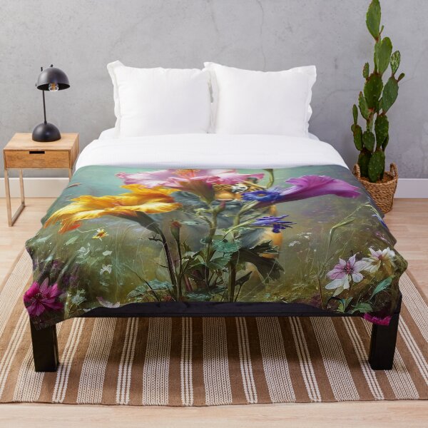 Item preview, Tiger in Mystical Spring Hibiscus designed and sold by MoodyMuseArt.