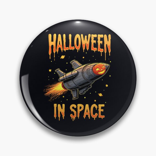 Item preview, Halloween Rocket in Space Sci-Fi designed and sold by Taans-Creation.