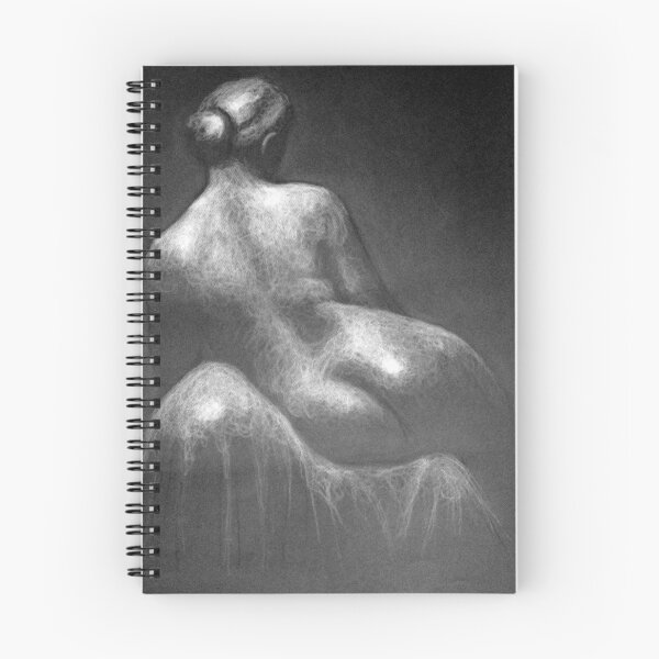 Item preview, Female Back drawing by Adelaide Artist Avril Thomas designed and sold by AvrilThomasart.
