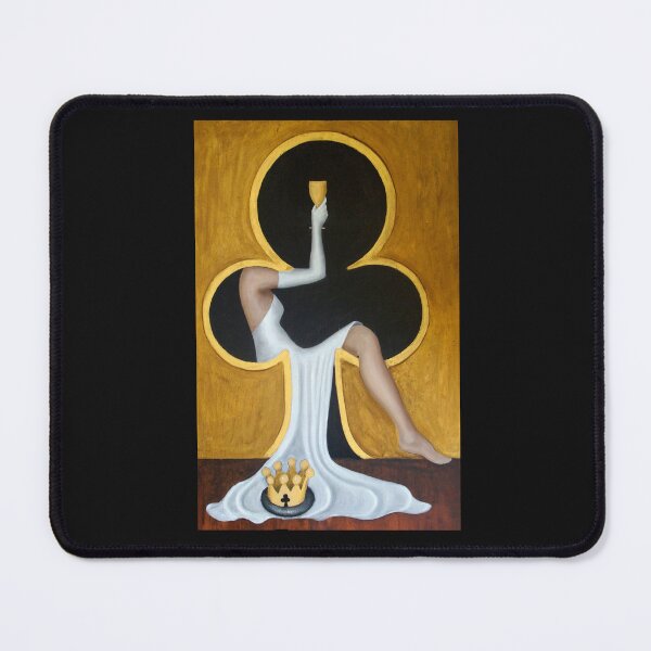 Item preview, Queen of Clubs 2 - Oil on canvas by Adelaide Artist Avril Thomas designed and sold by AvrilThomasart.