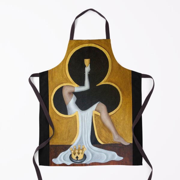 Item preview, Queen of Clubs 2 - Oil on canvas by Adelaide Artist Avril Thomas designed and sold by AvrilThomasart.