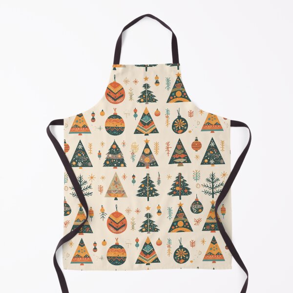 Item preview, Christmas trees and ornaments, Pines and spruces forest - Christmas trees decorations pattern designed and sold by mind-coloring.