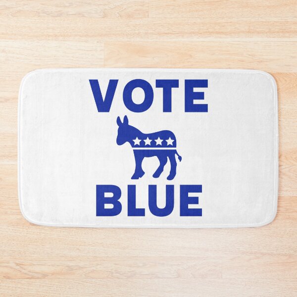 Item preview, Vote blue with democrat symbol  designed and sold by Rachel the Artist .