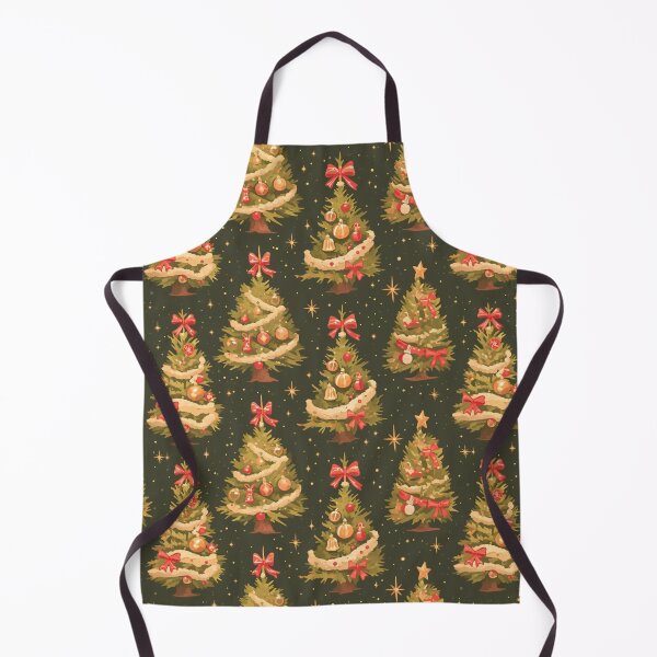 Item preview, Christmas trees and ornaments, Pines and spruces forest - Christmas trees decorations pattern designed and sold by mind-coloring.