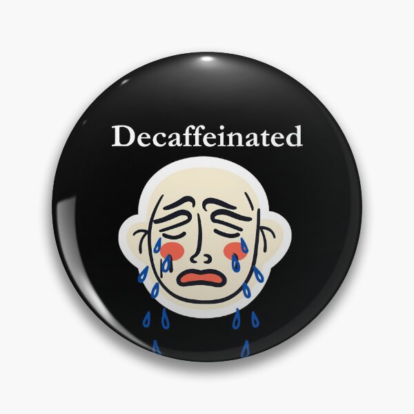 Item preview, Decaffeinated Classic Black Tee. designed and sold by GeekySexyCool.