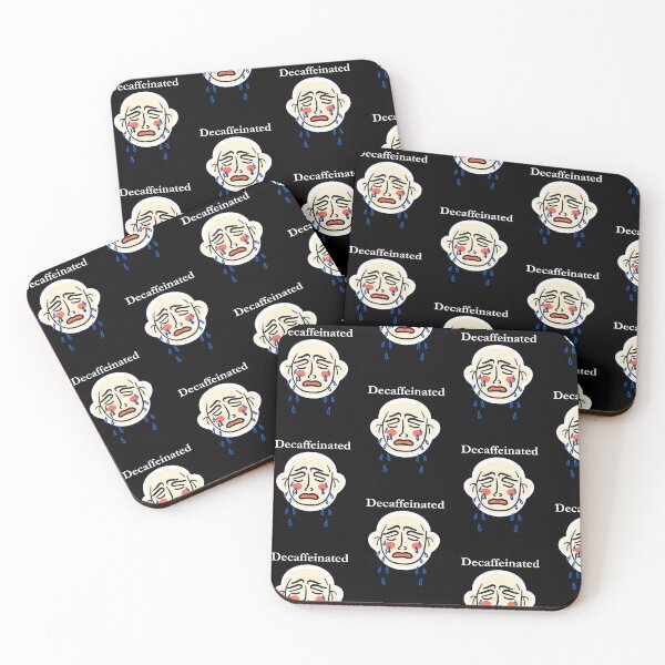 Item preview, Decaffeinated Classic Black Tee. designed and sold by GeekySexyCool.