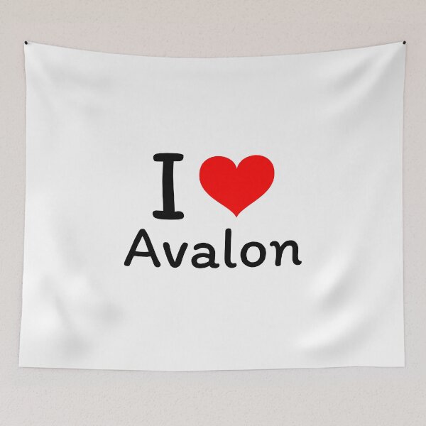 Item preview, I Love Avalon designed and sold by Kleggett.