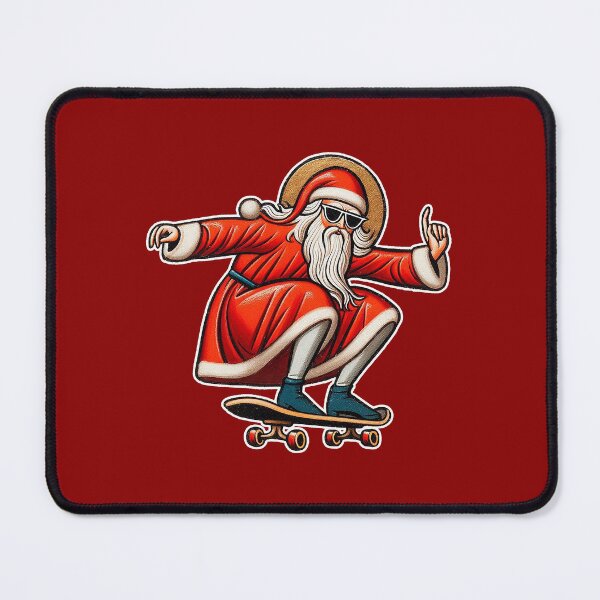 Item preview, Santa's Skateboarding designed and sold by zzz888.