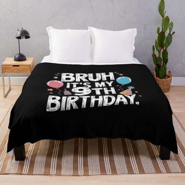 Artikelvorschau, Bruder, es ist mein 9. Geburtstagsshirt – Lustige Geschenkidee zum 9. Geburtstag entworfen und verkauft von love3617.