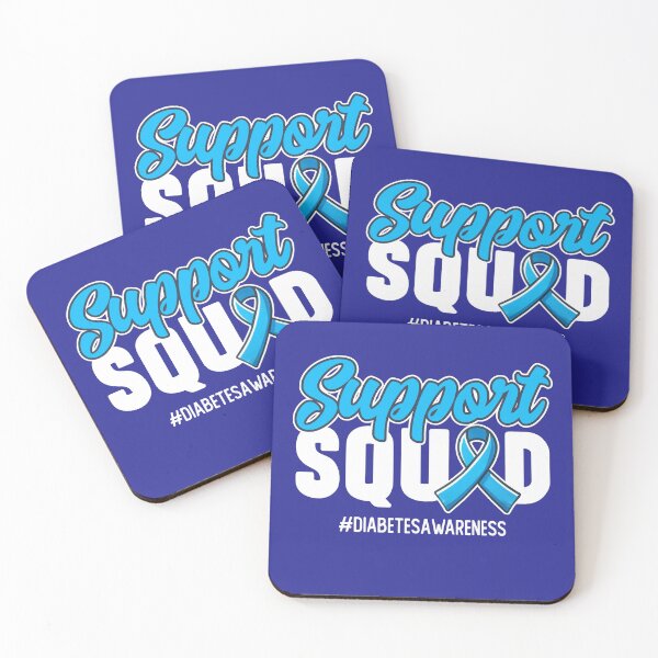 Item preview, Diabetes Awareness Support Squad designed and sold by DetourShirts.