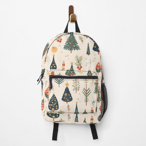Item preview, Christmas trees and ornaments, Pines and spruces forest - Christmas trees decorations pattern designed and sold by mind-coloring.