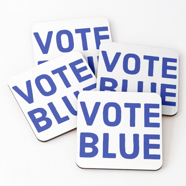 Item preview, Vote blue  designed and sold by Rachel the Artist .