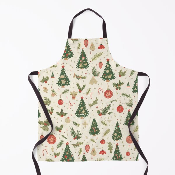 Item preview, Christmas trees and ornaments, Pines and spruces forest - Christmas trees decorations pattern designed and sold by mind-coloring.
