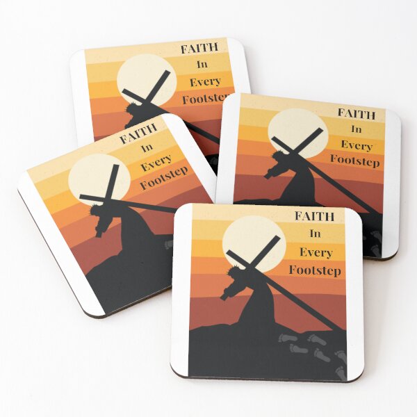 Item preview, Faith In Every Footstep designed and sold by Woven-in-Jesus.