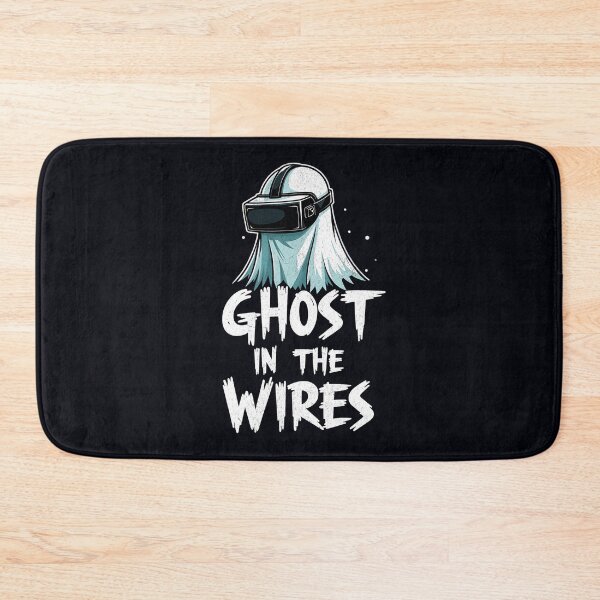 Item preview, Halloween Cyber Ghost in the Wires T-Shirt designed and sold by Taans-Creation.