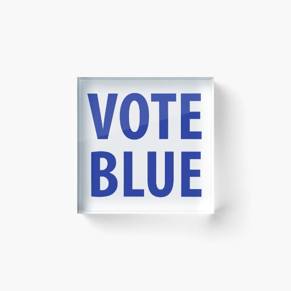 Item preview, Vote blue  designed and sold by Rachel the Artist .