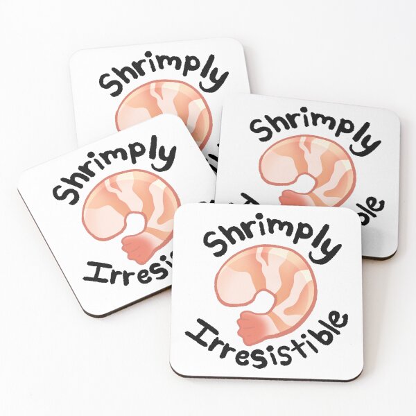 Item preview, Shrimply Irresistible designed and sold by milkberry.