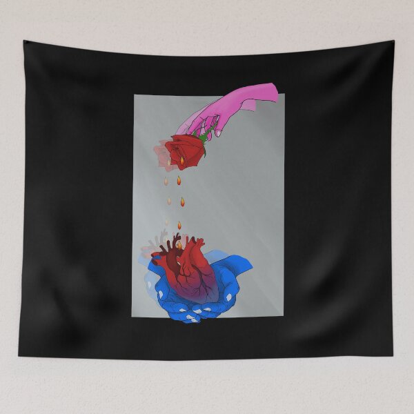 Item preview, Pouring passion on a frozen heart designed and sold by Eclectic Gold.