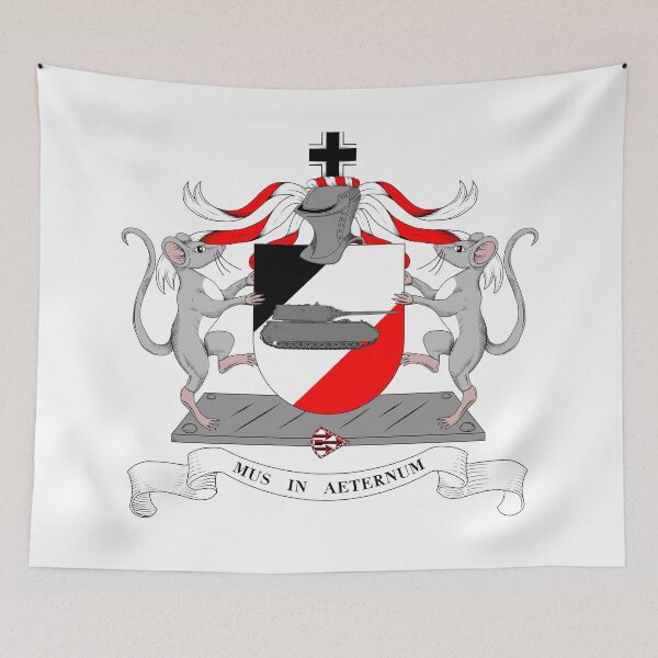 Item preview, Coat of Arms with Maus designed and sold by MausLineArt.