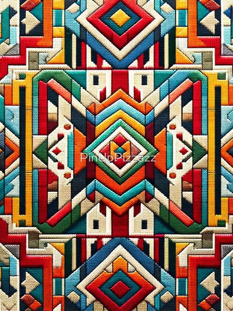 Thumbnail 4 of 4, iPhone Case, Moroccan-Style Rug Print designed and sold by PinUpPizzazz.