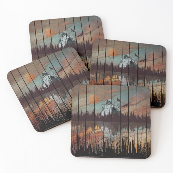 Item preview, Wild Dripping Sunset Landscape designed and sold by maryedenoa.