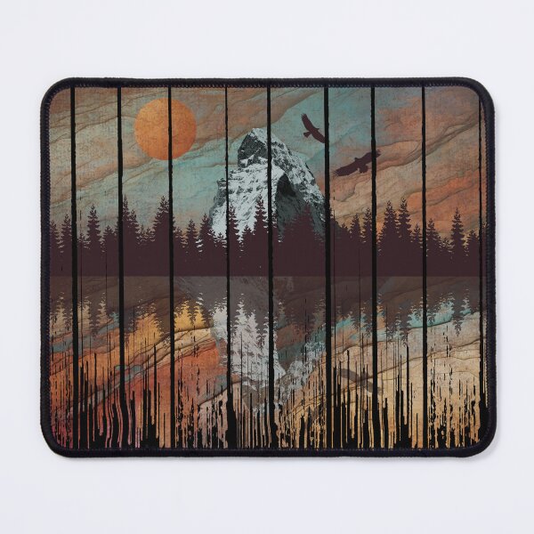 Item preview, Wild Dripping Sunset Landscape designed and sold by maryedenoa.
