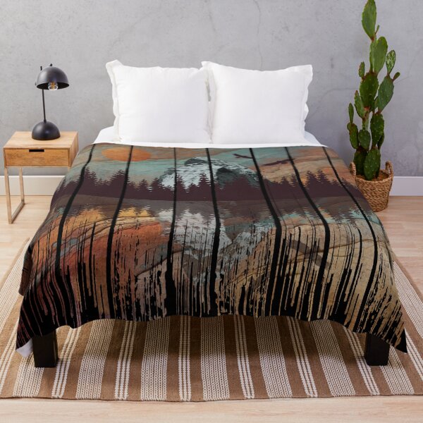 Item preview, Wild Dripping Sunset Landscape designed and sold by maryedenoa.