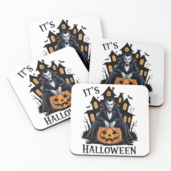 Item preview, Funny pumpkin and Vampire Halloween Vintage Custom designed and sold by Amusingo Merch.