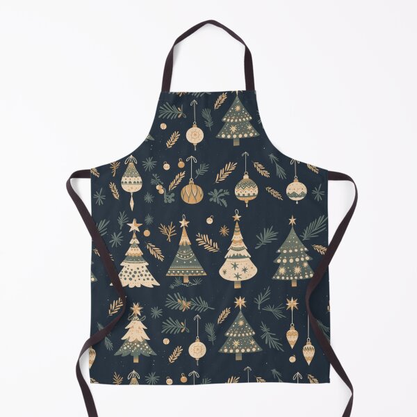 Item preview, Christmas trees and ornaments, Pines and spruces forest - Christmas trees decorations pattern designed and sold by mind-coloring.