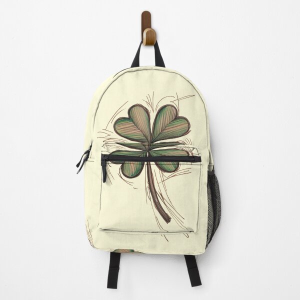 Item preview, A drawing of a green leaf with four hearts on it designed and sold by PWDigitalArt.
