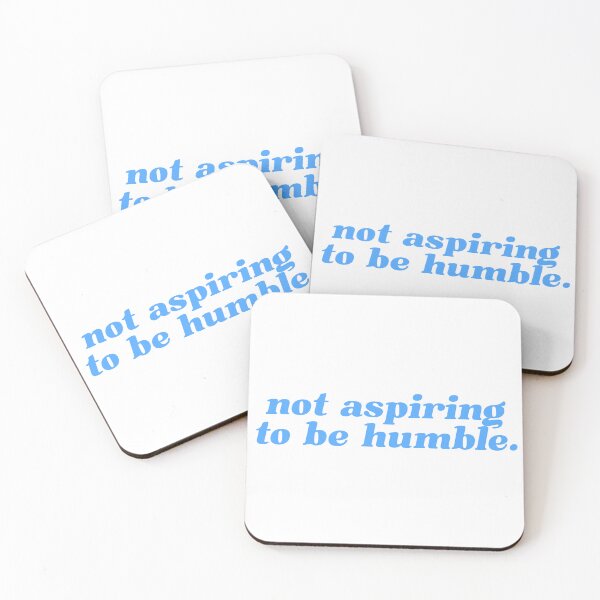 Item preview, KAMALA QUOTE NOT ASPIRING TO BE HUMBLE designed and sold by abbymoriartyy.