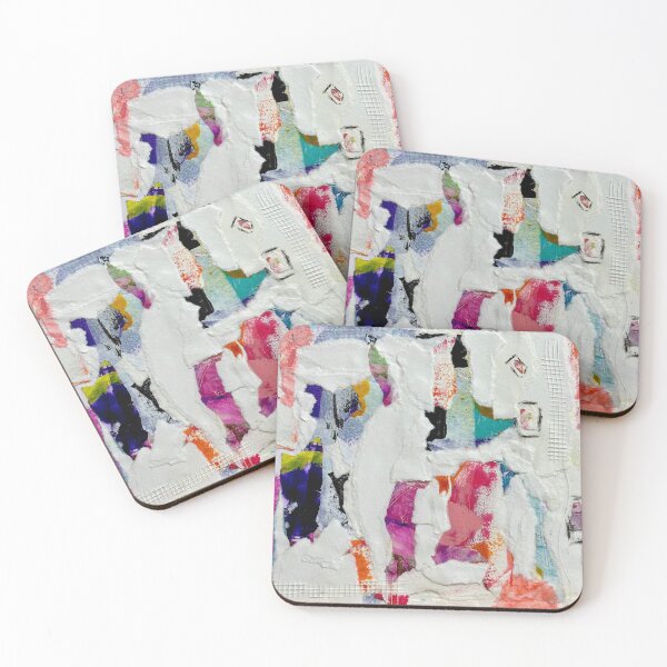 Item preview, Sometimes Pink Is My Colour Mixed Media Collage Art designed and sold by KATHLEEN TENNANT ART.
