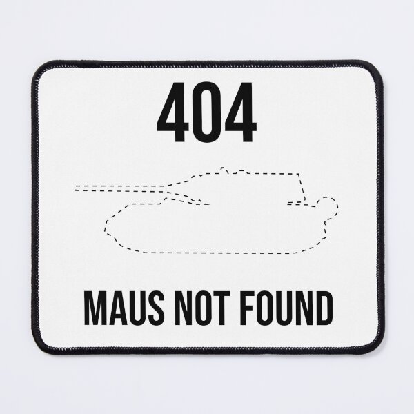 Item preview, 404 - Maus not found designed and sold by MausLineArt.