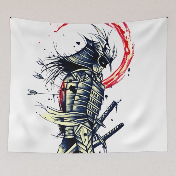 Item preview, Samurai Warriors – Powerful and Legendary Ancient Warrior Art designed and sold by BubbleSpy.