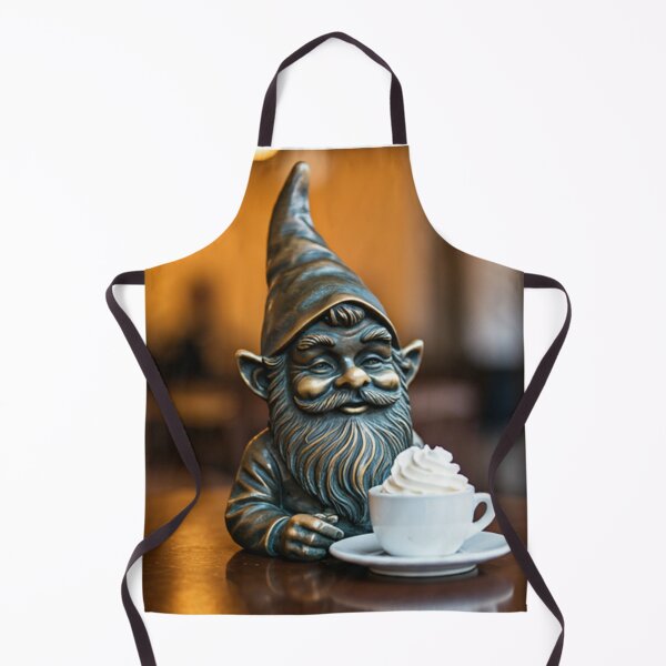 Item preview, Thinking of Wroclaw - Gnome With Hot Chocolate designed and sold by Purrfecta.