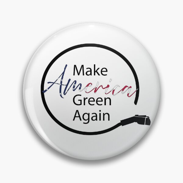 Item preview, Make America Green Again Electric Vehicle EV Charger Image designed and sold by laughingwillows.