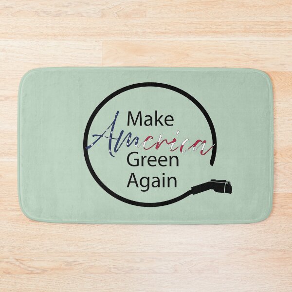 Item preview, Make America Green Again Electric Vehicle EV Charger Image designed and sold by laughingwillows.