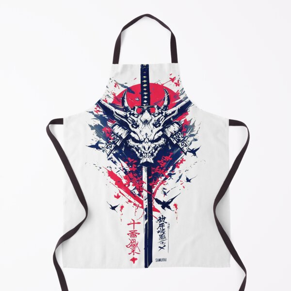 Item preview, Samurai Spirit Devil – Fierce and Dark Warrior Art designed and sold by BubbleSpy.