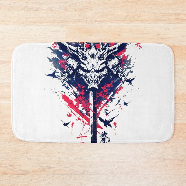 Item preview, Samurai Spirit Devil – Fierce and Dark Warrior Art designed and sold by BubbleSpy.