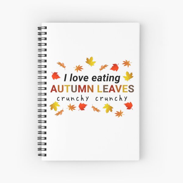 Item preview, I LOVE EATING AUTUMN LEAVES designed and sold by aurora-borealis.