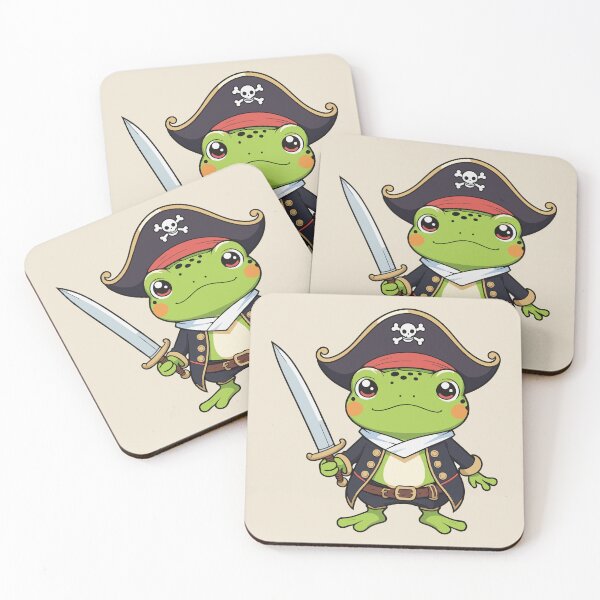 Item preview, Pirate Frog designed and sold by Atlantico54.