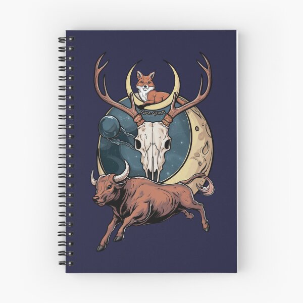 Item preview, Two Moons Vixen Stag and Bull Fantasy designed and sold by Vixen-Games.