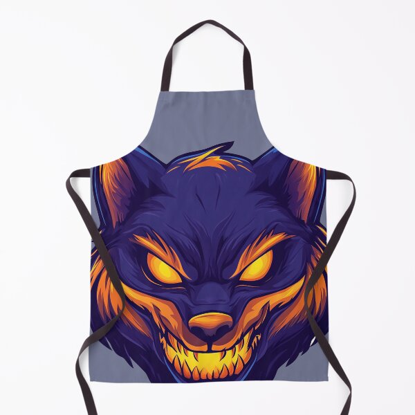 Item preview, Wolf face on Halloween 2024 Type 2 designed and sold by Tem‑Tip of pen.