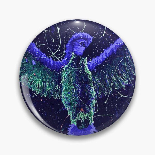 Item preview, FUEGO Festive Blue Macaw Night Version designed and sold by PGKINART.